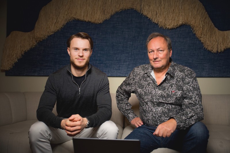 Georg Ries, Jonathan Ries, Webdesigner und Inhaber der Internetagentur Netzformat in Berlin Mitte